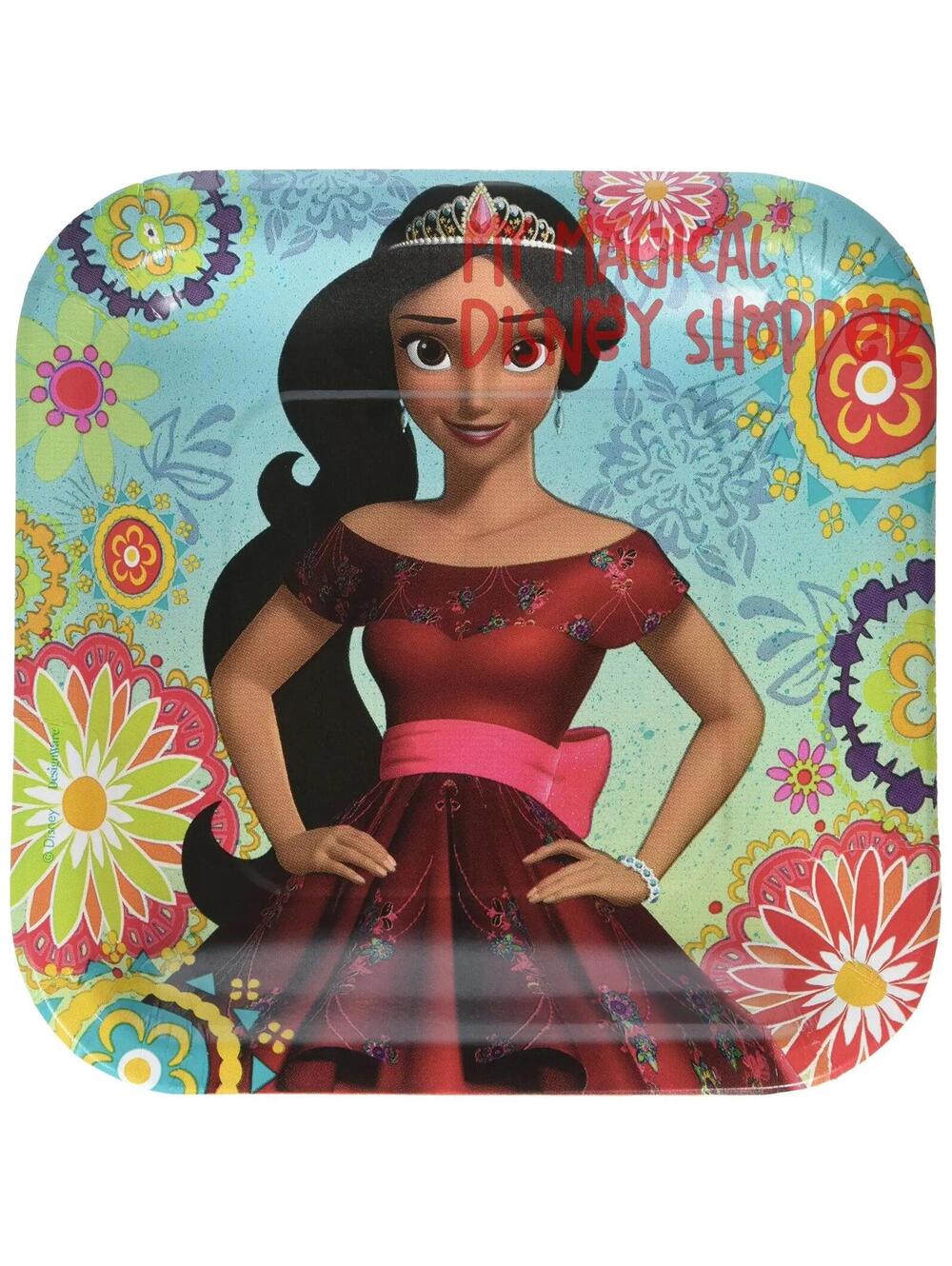 DesignWare Party Plates Elena of Avalon 8 Pack